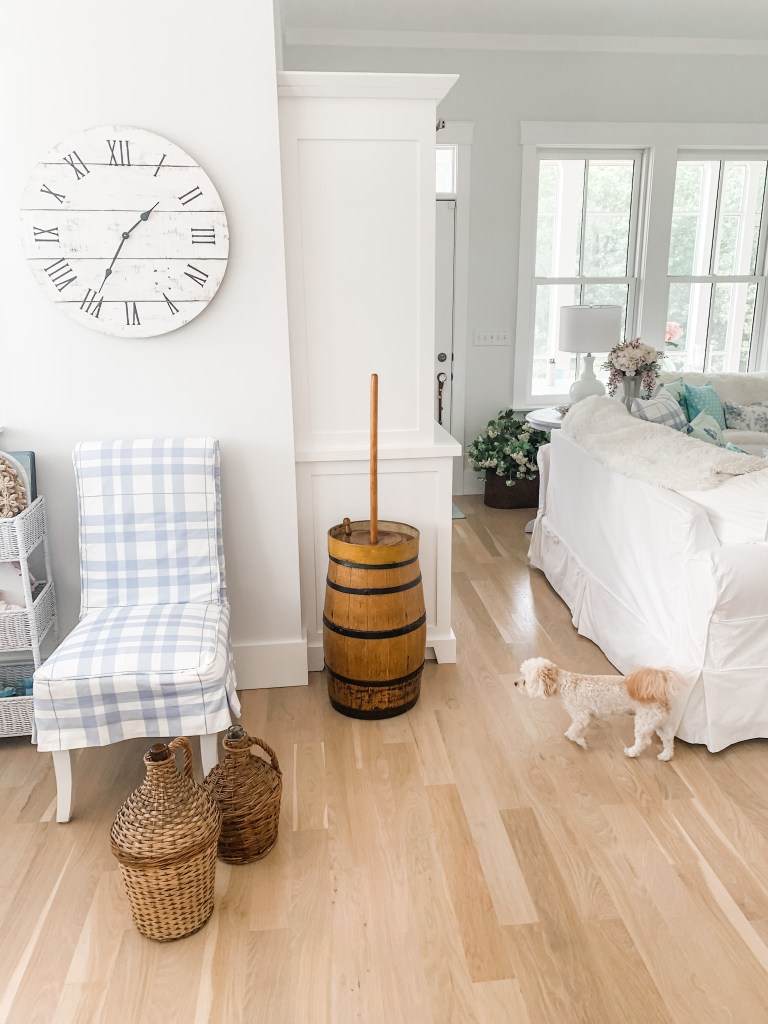 antique butter churn 