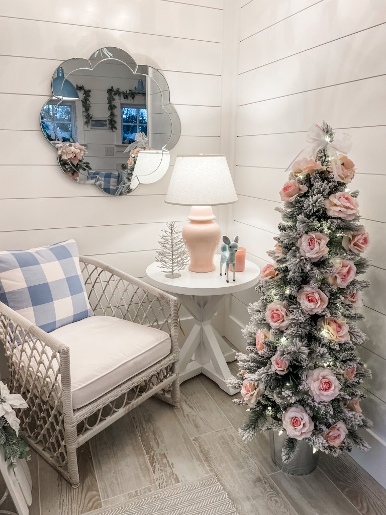 Christmas Tree with flowers