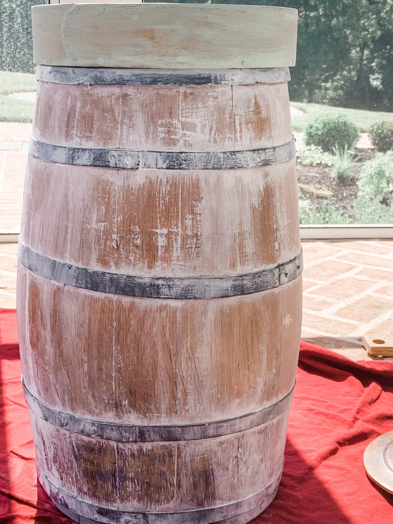 refinishing a butter churn