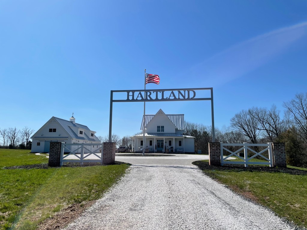 HeatLand Driveway sign