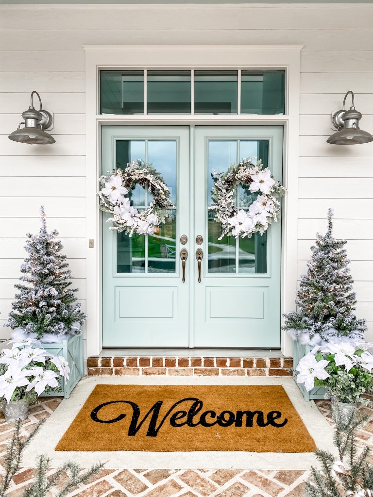 illustrious Christmas front porch