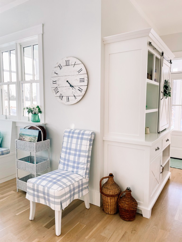 built-in coffee bar