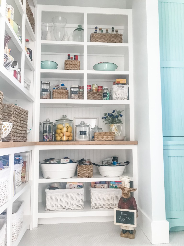 pantry in a four gables house plan