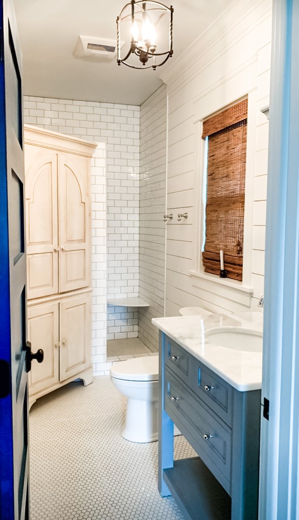marble countertops in a bathroom