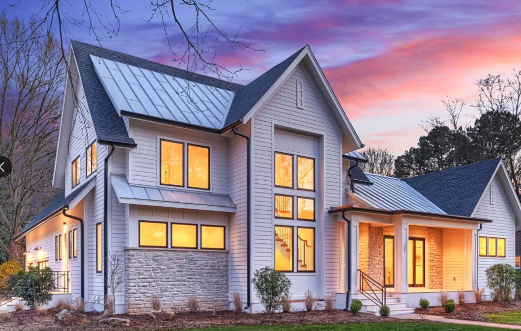 Plan 14667RK Modern-Meets-Farmhouse with Optional Rear Garage Door to Outdoor Living