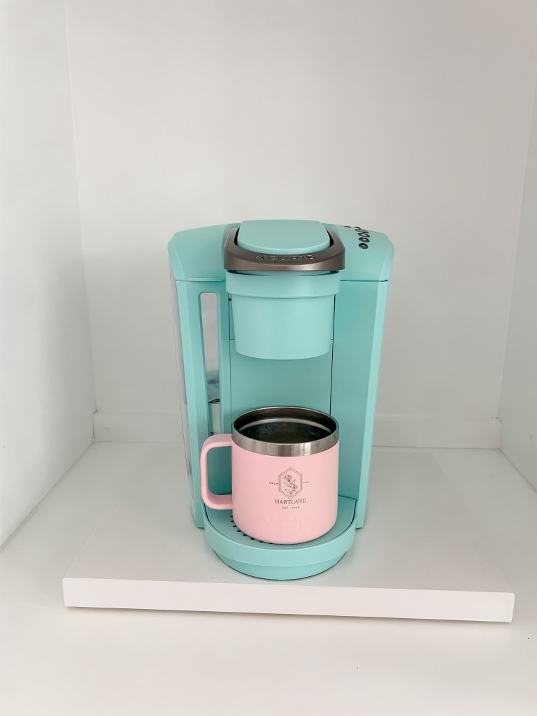 blue keurig coffee maker