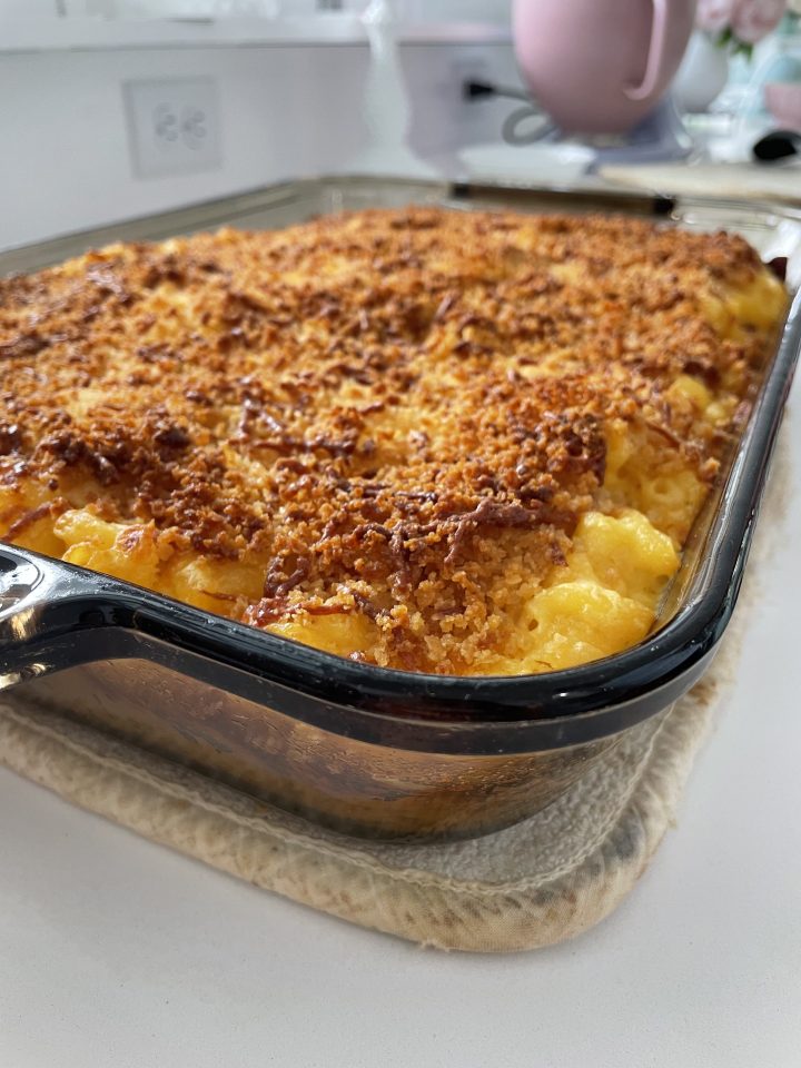 gluten free baked mac and cheese