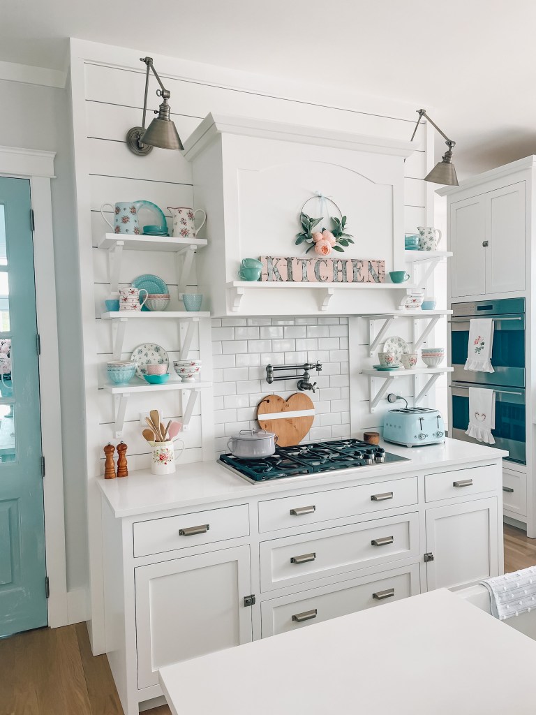 shiplap in the kitchen