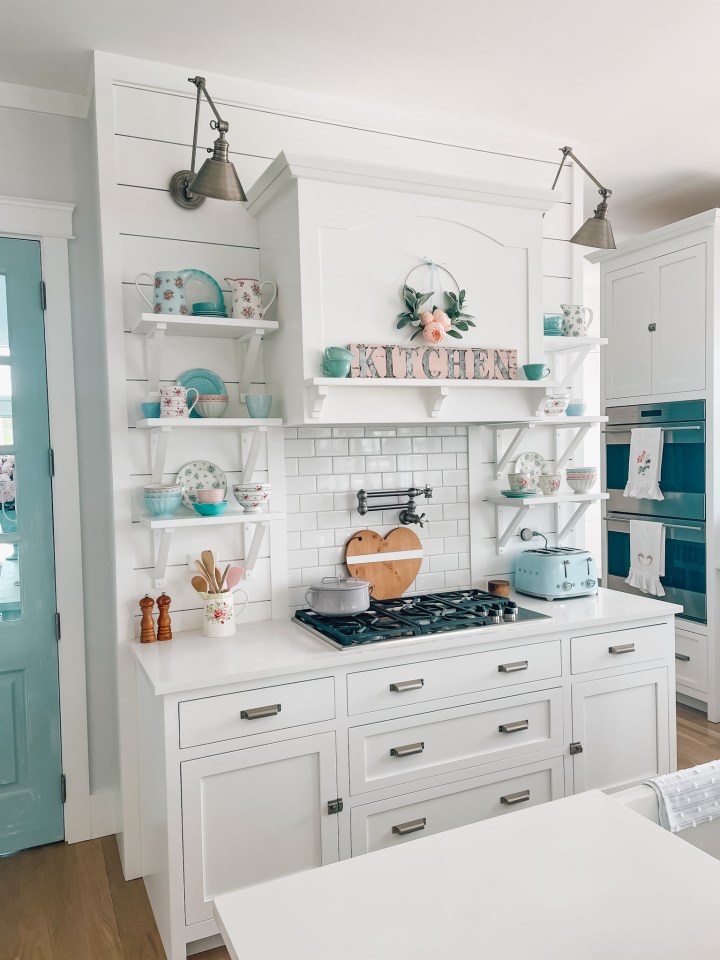 shiplap in the kitchen