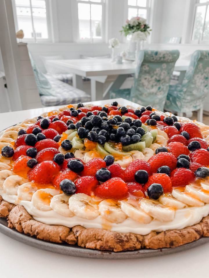 gluten free fruit pizza