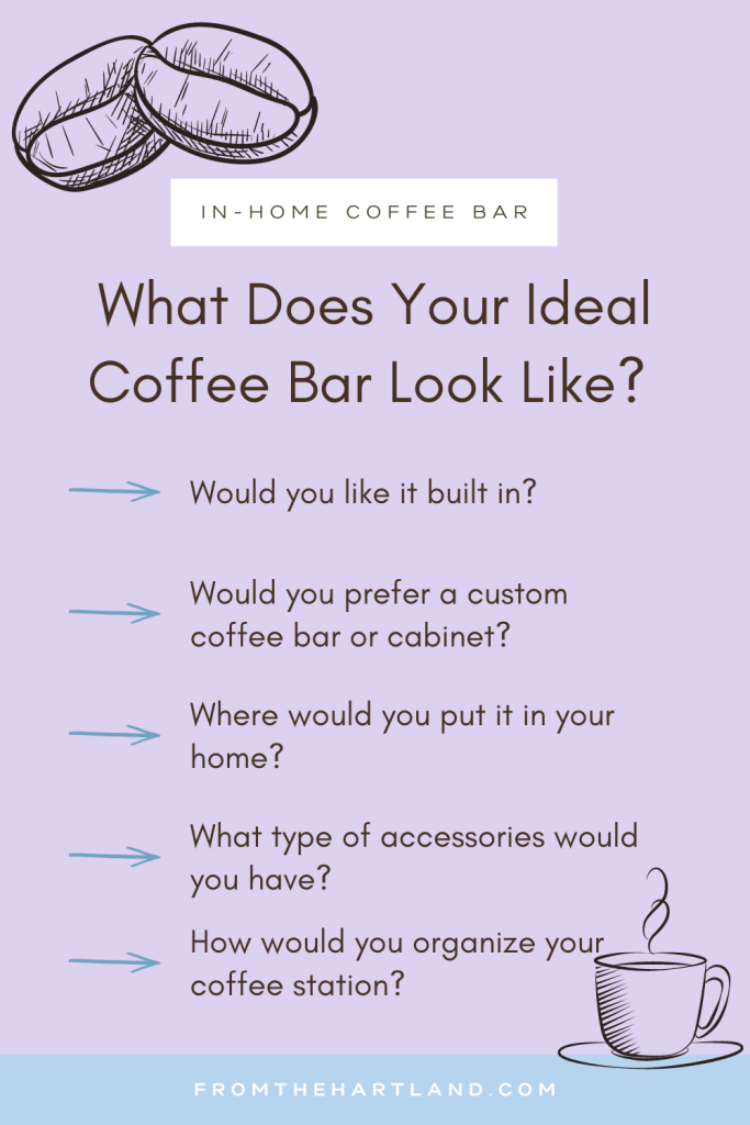 What Does Your Ideal Coffee Bar Look Like?  